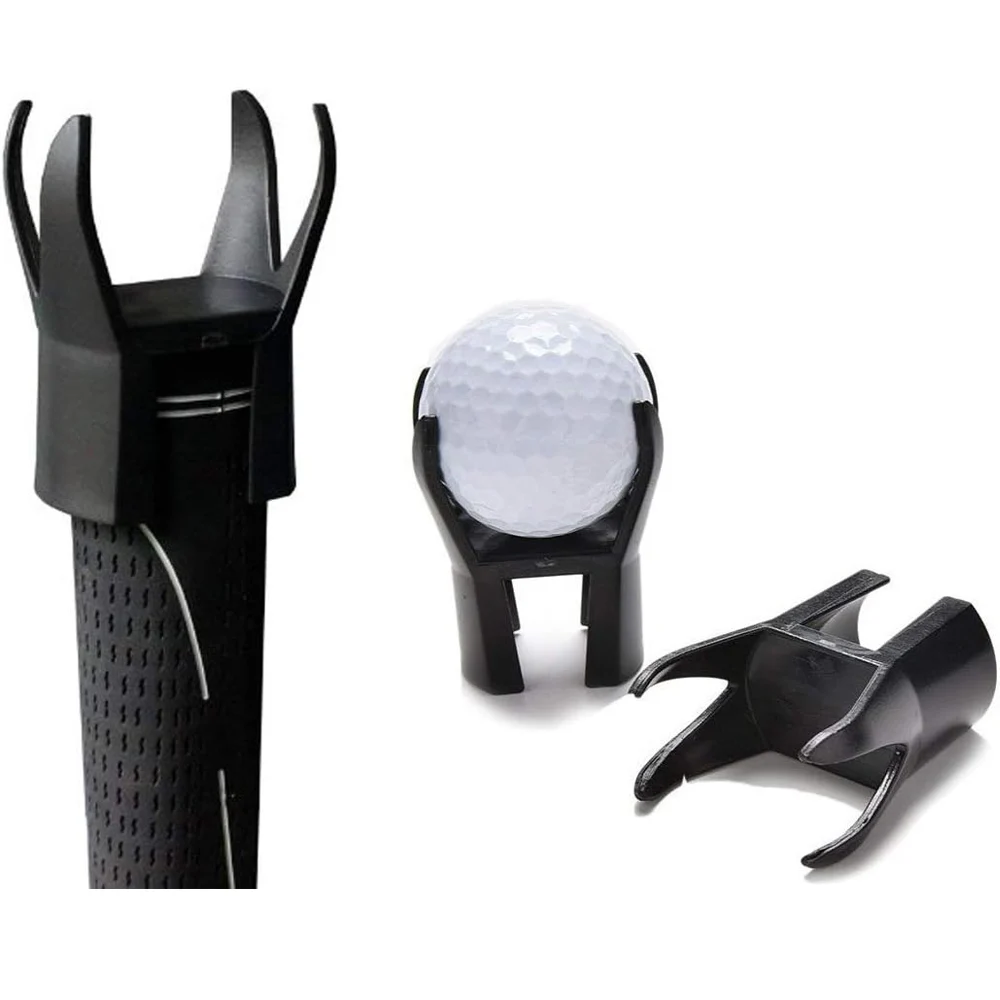 Golf Ball Retriever, 1Pcs Golf Ball 4-Prong Pick Up Grabber Back Saver Claw Putter Grip Picker Upper Tool for Golfers