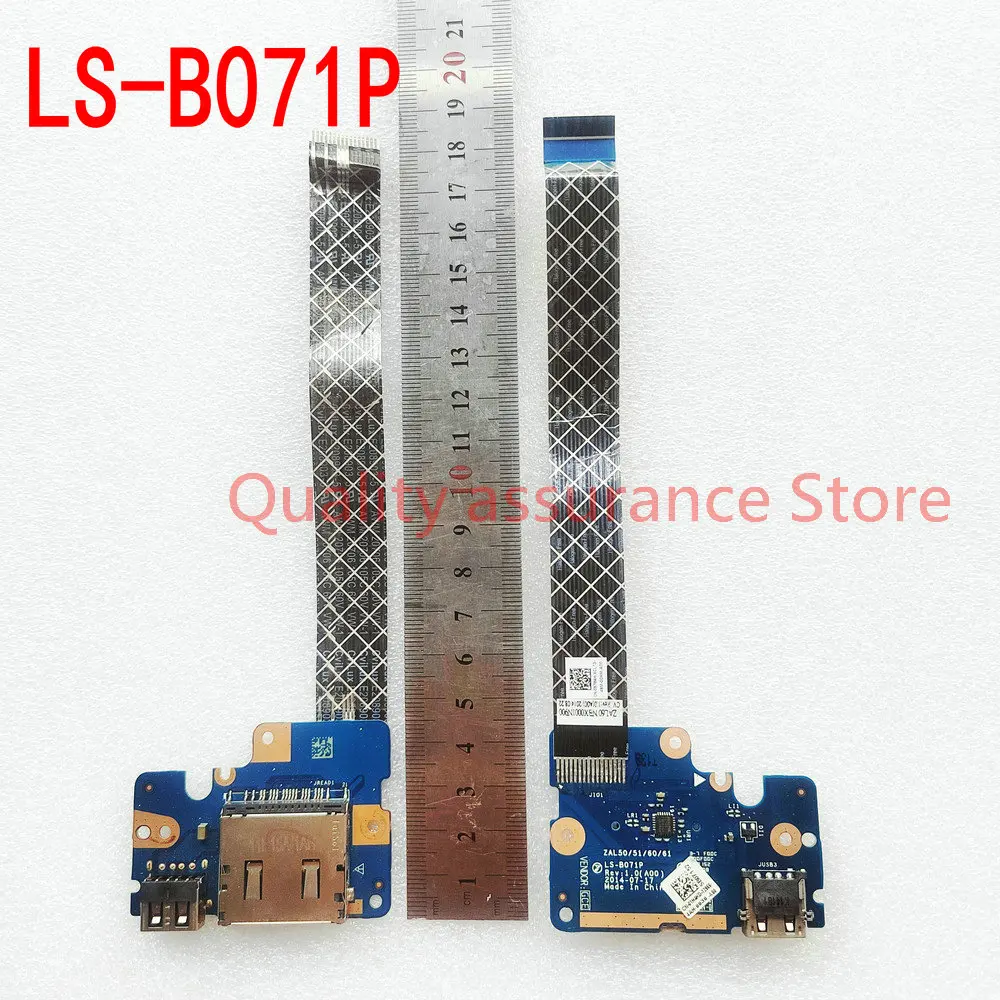 

LS-B071P Original Laptop SD USB Card Board For Dell Latitude 3550 E3550 LS-B071P USB