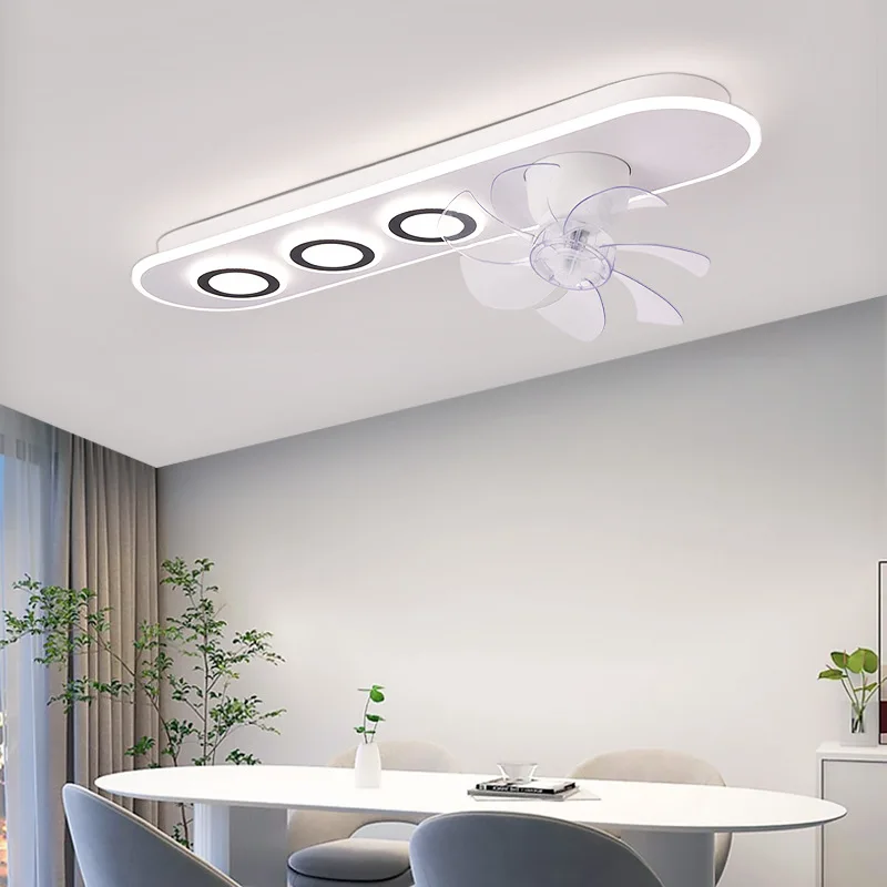 Dining Room Ceiling Fan Lamp Simple Dining Room Dining Table Lamp Design Balcony Cloakroom Shaking Head Fan Lamp