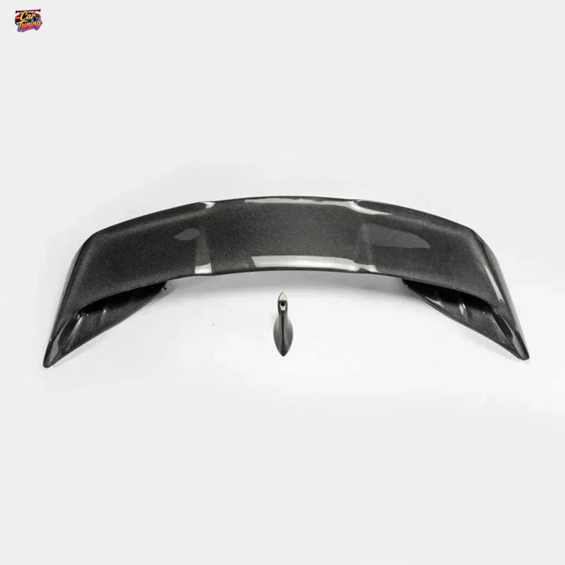 

for Nissan GT-R R35 09-25 VARI Style Real Carbon Fiber Rear Trunk GT Wing Spoiler with Red Led Light