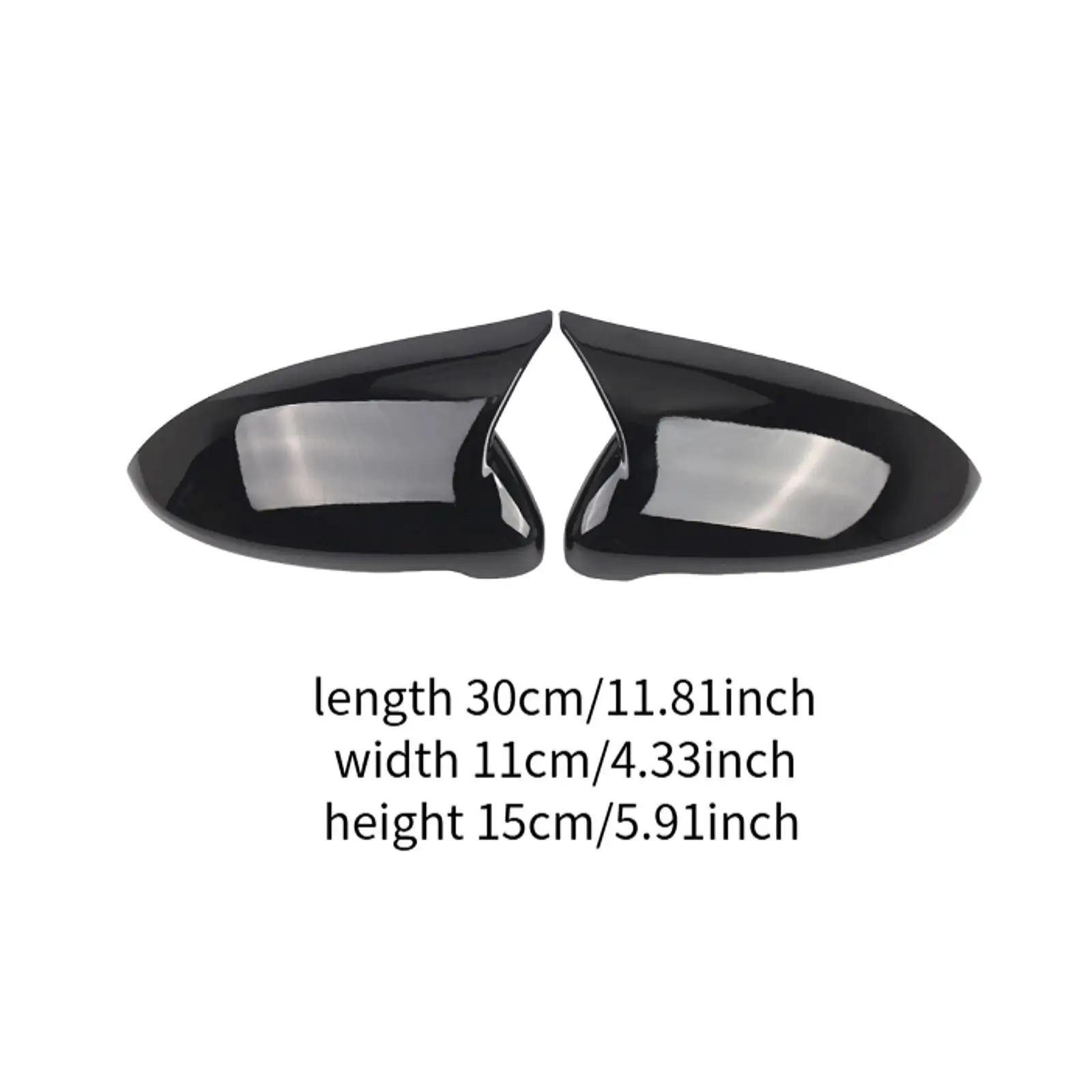 2 قطعة غطاء مرآة الباب قبعات 5G0857537 5G0857538 قطع غيار الشاحنات استبدال اكسسوارات السيارات الخارجية لفولكس واجن جولف MK7