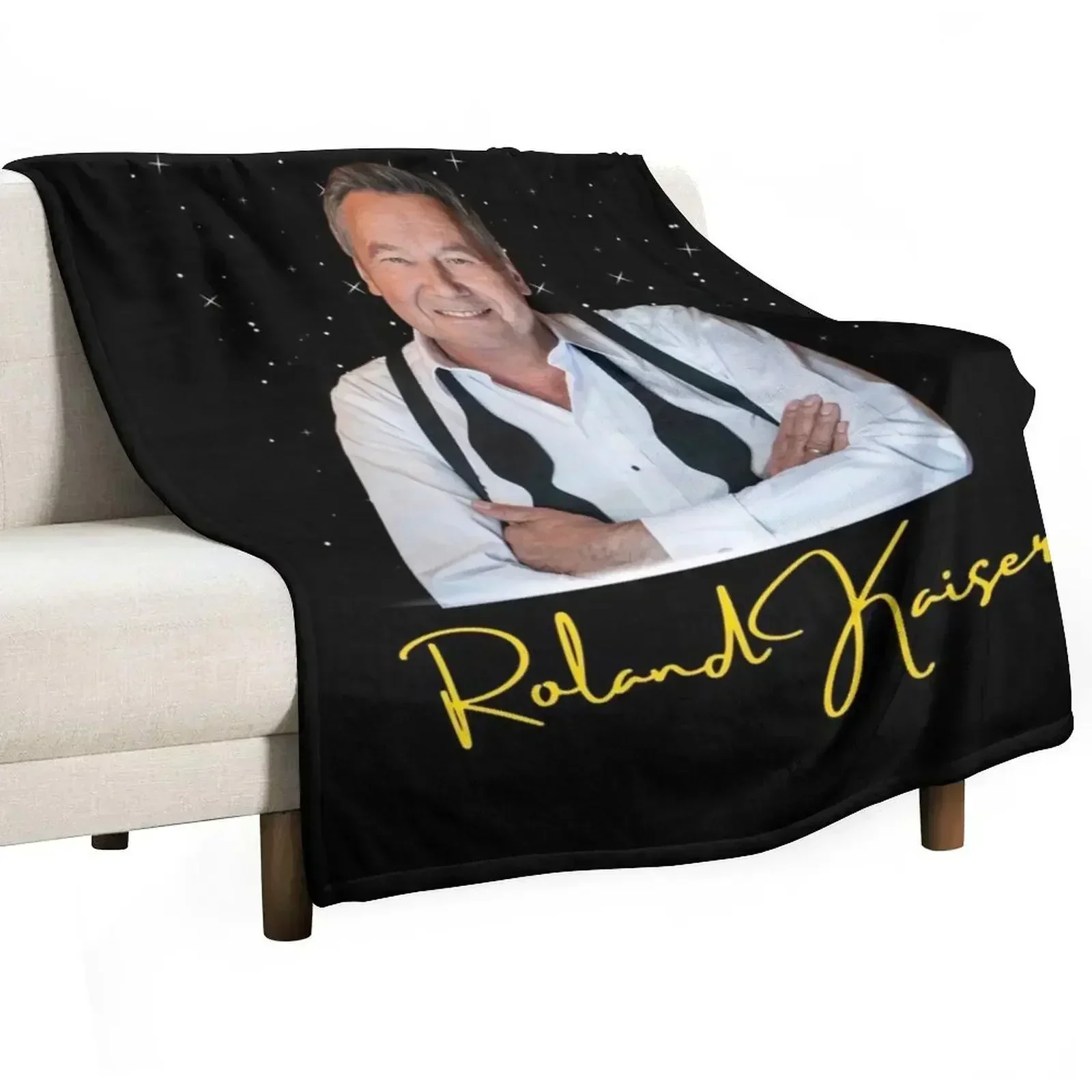 Roland Kaiser-roland kaiser festival- roland kaiser merch Throw Blanket for babies Cute warm for winter Blankets