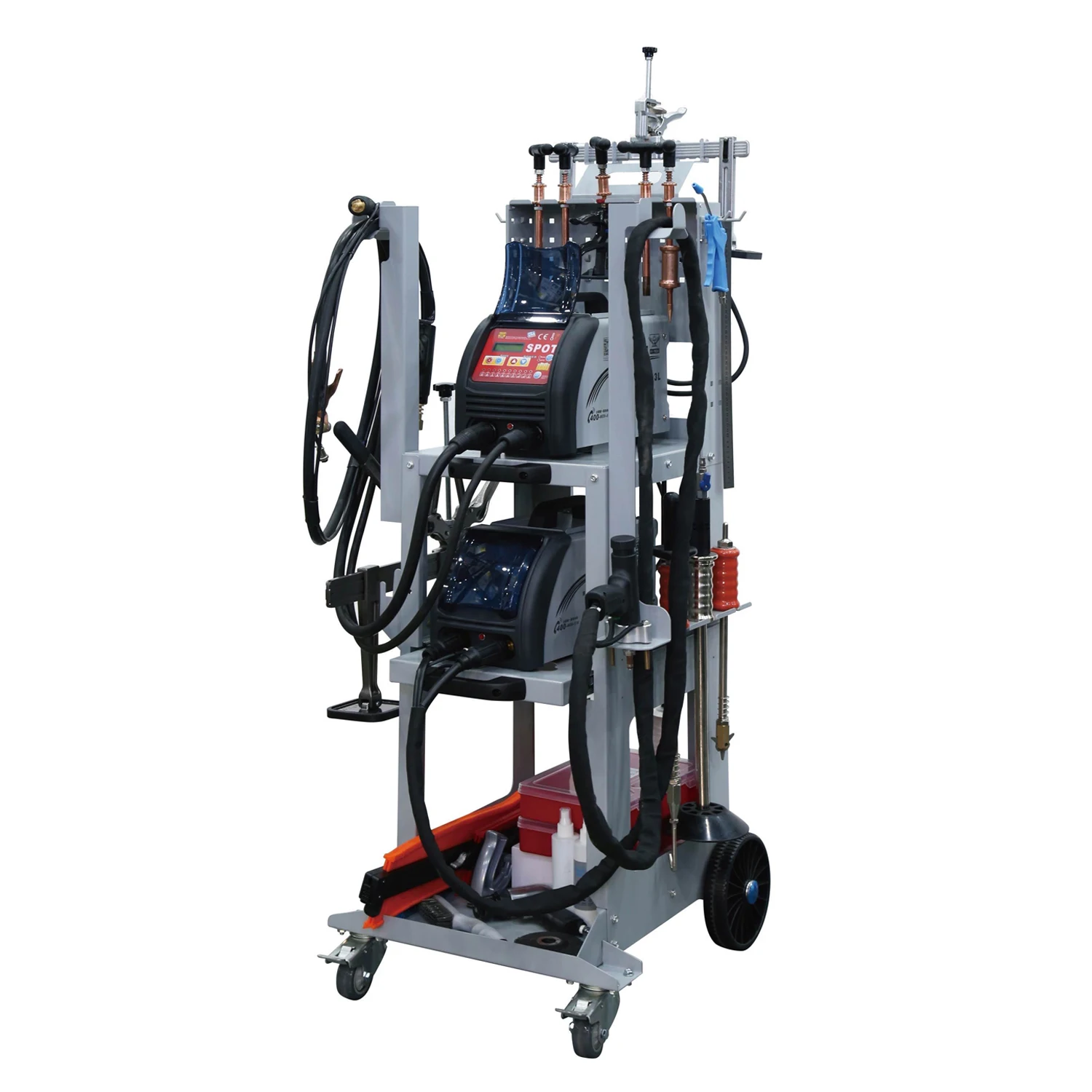 Dent Pulling Machine for Aluminium Car Body Traceless Repair Equipment Auto Body Puller Machine for Auto Body Repair Equipment