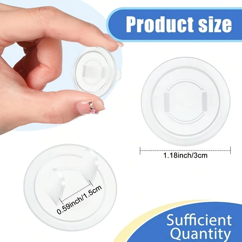 Child Safety Socket Covers 10/20/50Pcs US Standard Outlet Plug Protector Anti‑Electric Shock Baby Guard For Household Childproof