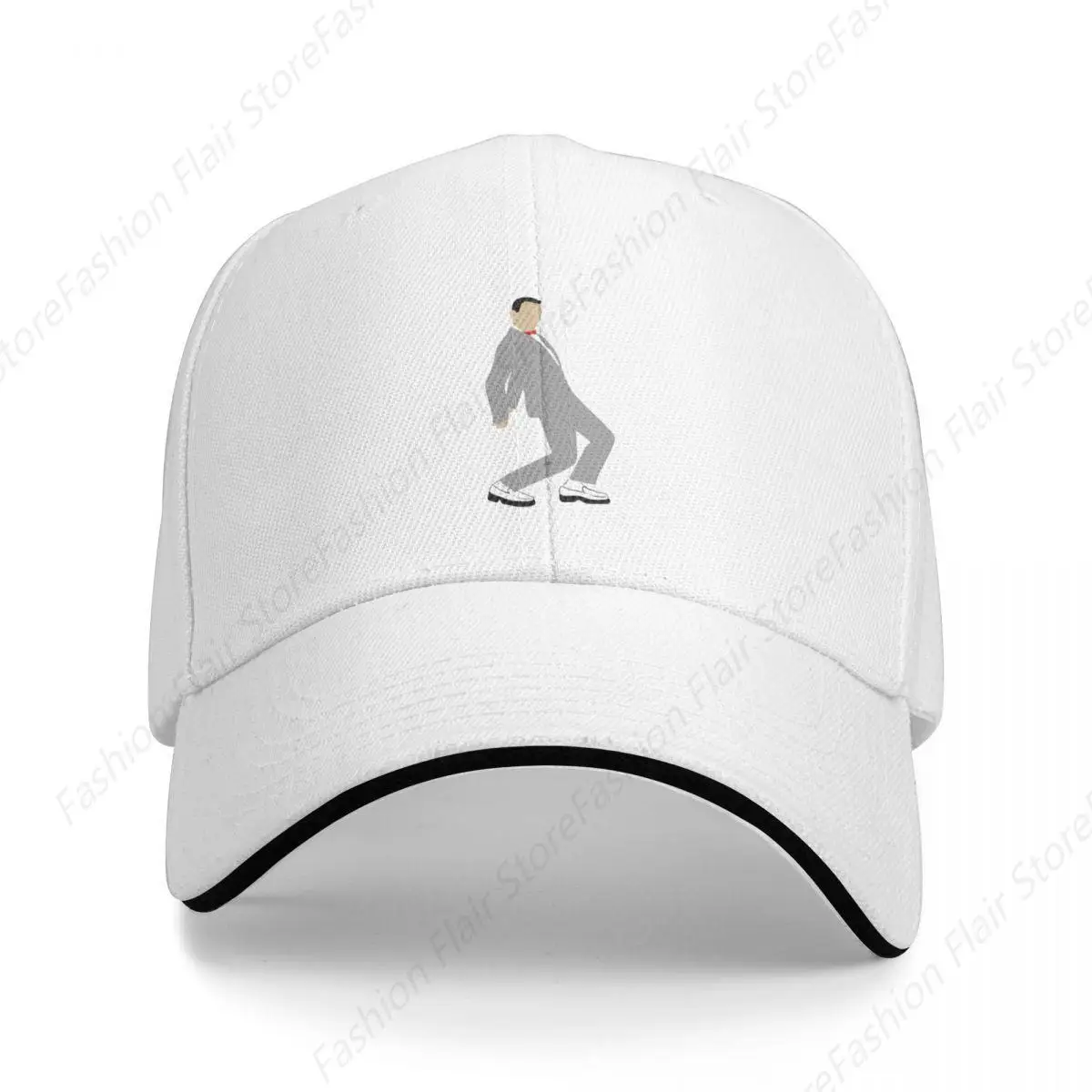 Pee Wee Herman Baseball Cap New In The Hat Christmas Hat derby hat Anime Women Caps Men's