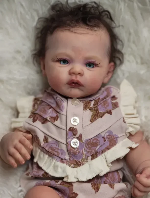 Reborn Meadow Doll Kit With Cloth Body 18Inch Already Painted Kits/Un painted Kit Soft Touch Fresh Color DIY Doll Parts