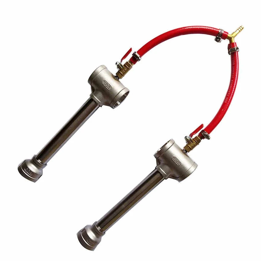 

Dual Gas Burner Propane Furnace Burner Hose Splitter Melting Gold, Silver, Copper Torch Melting Furnace Flamethrower Accessories