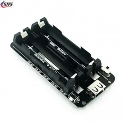 ESP8266 ESP32 Dual 18650 Lithium Battery Shield V8 5V 2.2A 3V 1A Mobile Power Bank Battery Charging Module Micro USB For Arduino