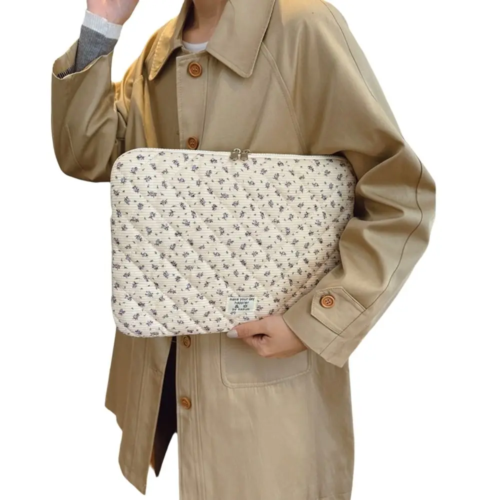Funda de Tela para Laptop con Diseño Floral, para Laptops de 11, 13 y 15 Pulgadas, Funda para Tablet, Compatible con Laptops Lenovo y Dell, Accesorios para Laptop