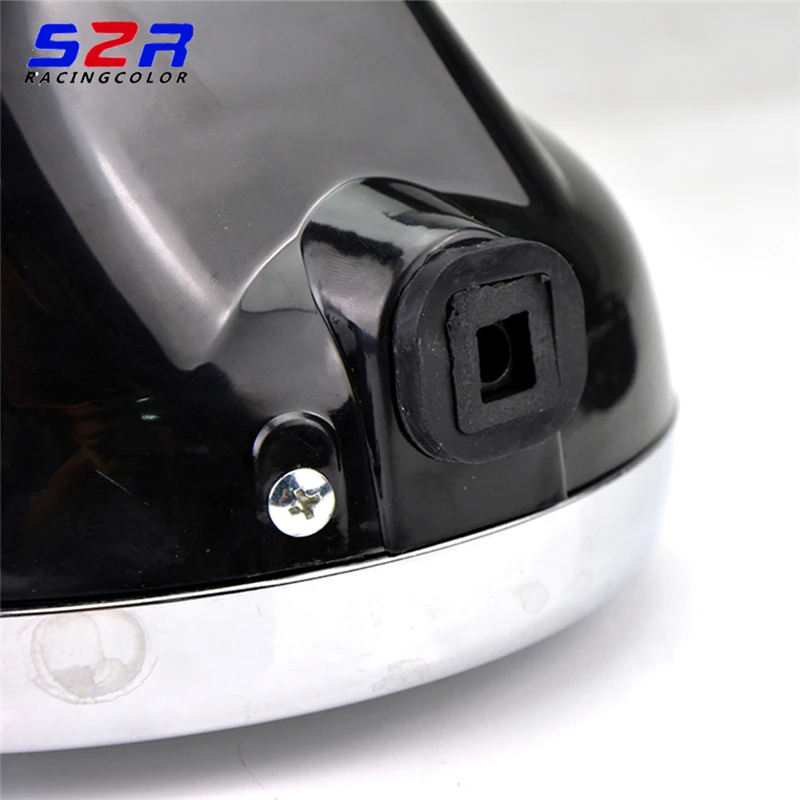 For Yamaha YBR125 YBR 125 Moto Headlamp Front Head Light Headlights Round 2002 2003 2004 2005 2006 2007 2008 2009 2010 2012 2013