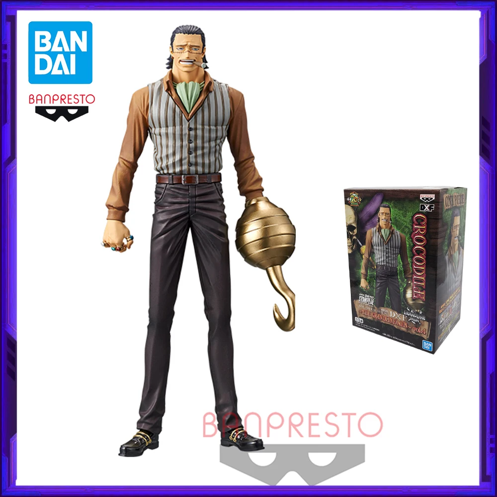 

В наличии Bandai оригинальная Banpresto ONE PIECE DXF Sir крокодил аниме фигурка модель игрушки
