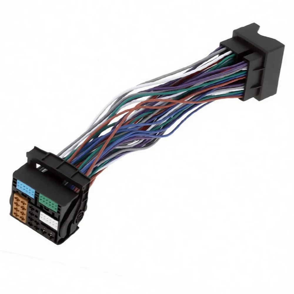 Vehicle Audio System Wiring Harness For VW MQB Skoda Golf 7 Power Speaker Extension Cable Adapter Connector Wire