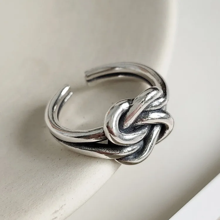 Women's 925 Sterling Silver Butterfly Zircon Open Ring