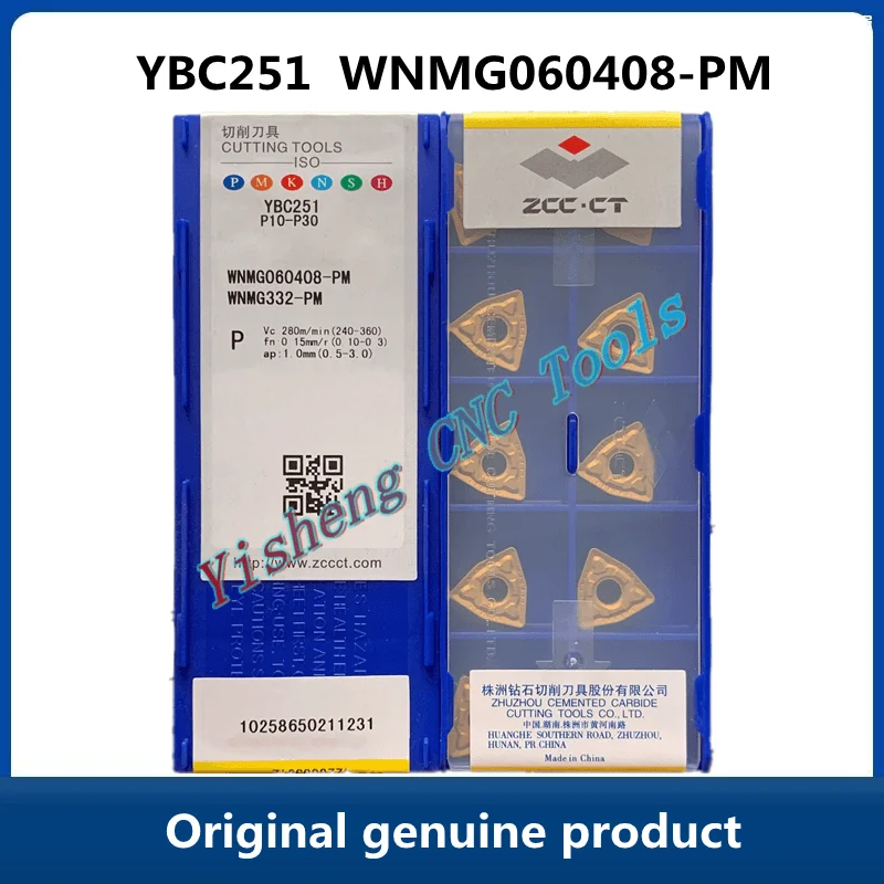 

ZCC CT WNMG060404-PM WNMG060408-PM WNMG060412-PM YBD151 YBC251 YBC351 YBD102 YBD152 YBC152 YBC252 Genuine Zhuzhou blades