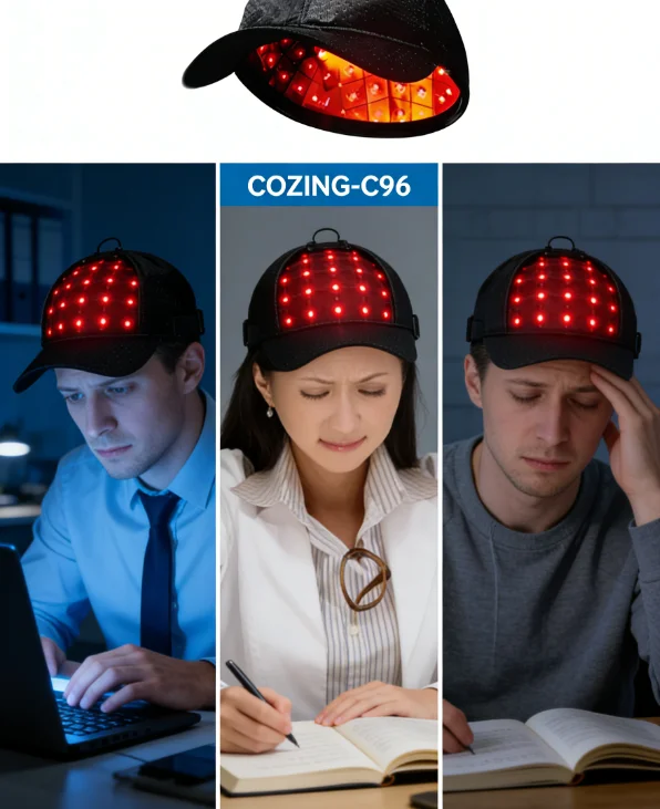 LLLT Red Light Hair Cap for Men & Women, Treat Alopecia Areata & Hairline Receding