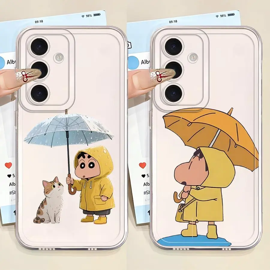 Cool Cra-yons Shin-chans Phone Cover Case for Samsung Galaxy A25 A51 A26 A24 A56 A50 A14 A16 A52 A31 A55 A23 A36 A13 A34 A35 A54