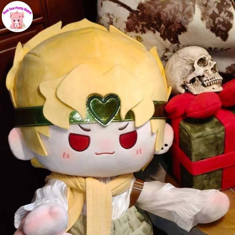 

40cm Dio Brando Sitting Posture Toys Plushie Anime Attributes Plush Stuffed Doll Body Puppet Dress Up Plushie Pillow Cosplay