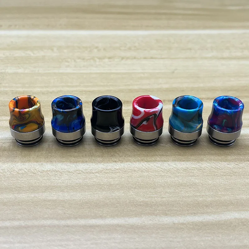 810 สแตนเลสสตีลเรซิ่นหยดเคล็ดลับสําหรับ Dead Rabbit/Kylin/Zeus RTA Tank Atomizer อุปกรณ์เสริม vape