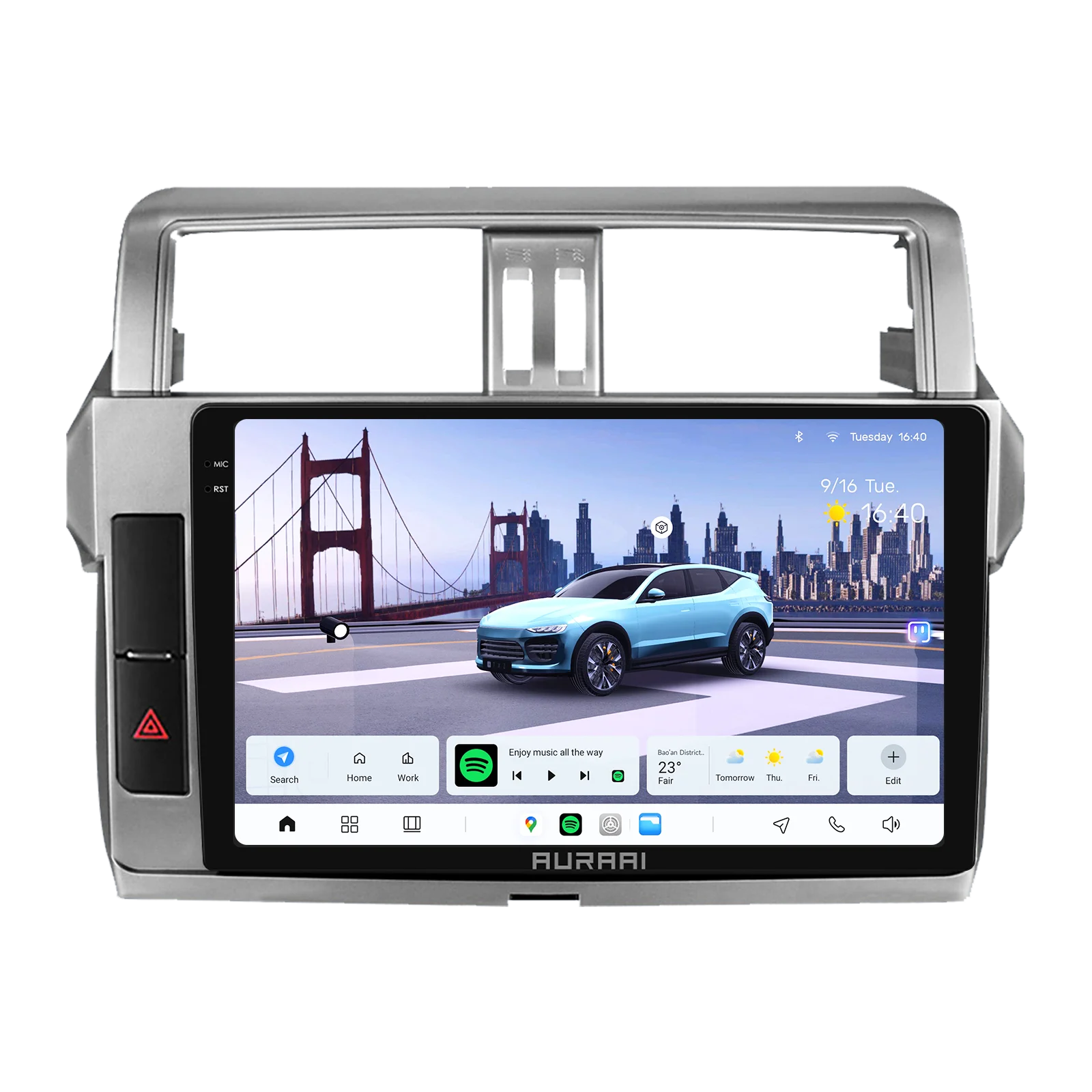 Android Radio For Toyota Land Cruiser Prado 150 2013-2017 With JBL System Multimedia Player 4G GPS Carplay 2din AUTO Stereo ADAS