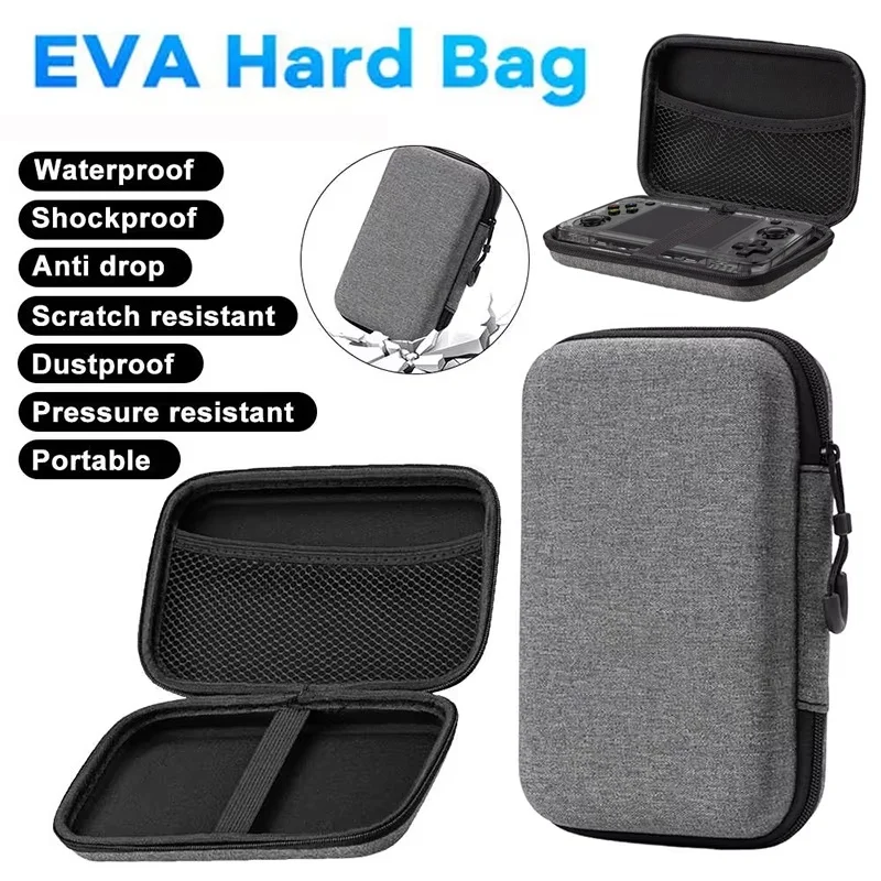 Game EVA Storage Protective Bag Portable Game Console Case Hard Game Storage Case Console Carry Case For R36S R35S Accessories