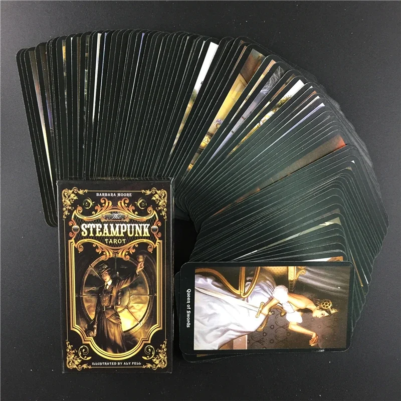 New The Steampunk Tarot Table Deck Board Game Card For Family Gathering Party Playing Game