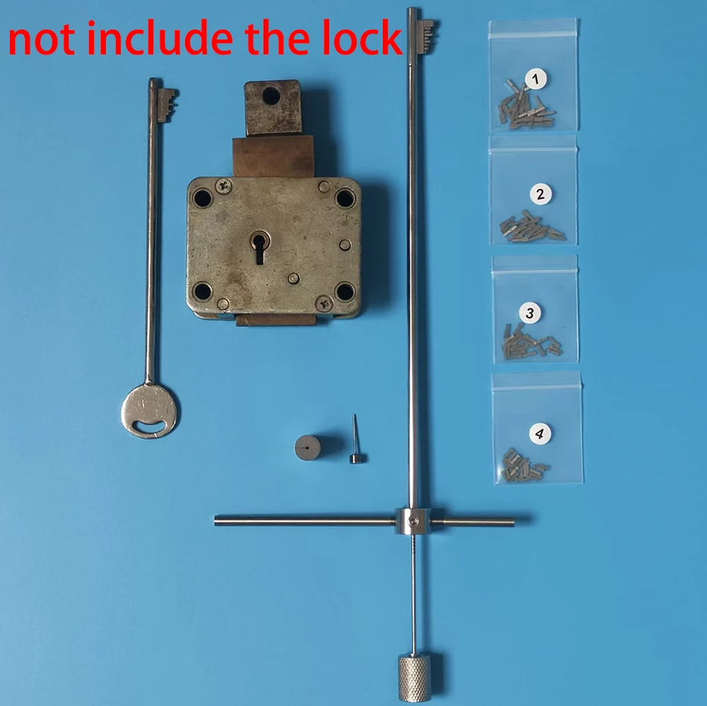 Kubao Safe Lock Simple Tooth Reading Tool Professional Safe Lock Decoder Kit for Safe Maintenance Locksmith Tools