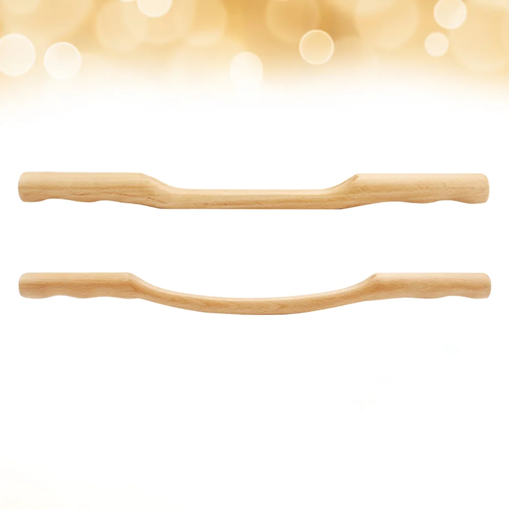 

1 комплект массажного ролика, бежевого цвета, компактного инструмента для скребка шеи, плеч, ног, ухода за телом, портативного деревянного массажера, роликового стержня