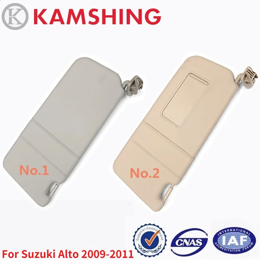 

CAPQX For Suzuki Alto 2009 2010 2011 Interior Sunvisor Sun Visor Front Shield Sun Shade Antidazzle Visor With Glass Mirror Assy