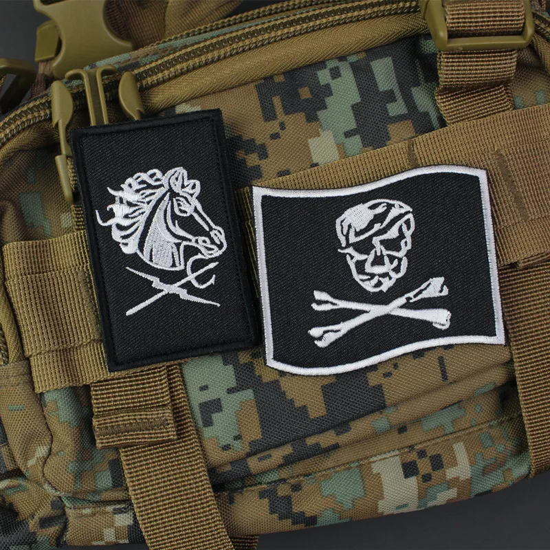 US Seal Squad Tactical Morale Chapter Boutique Embroidery Chapter Personality Patch Backpack Sticker Armband Seal Team Patch