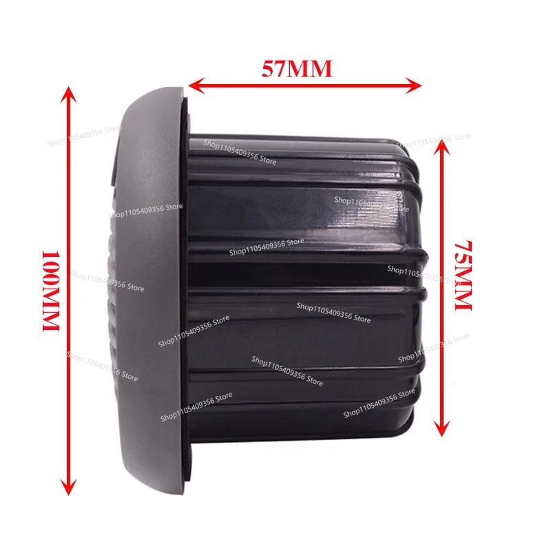 For Waterproof Water Horn Speaker Black Player Boat Speedboat Yacht Boat Jet Ski Audio Accessories