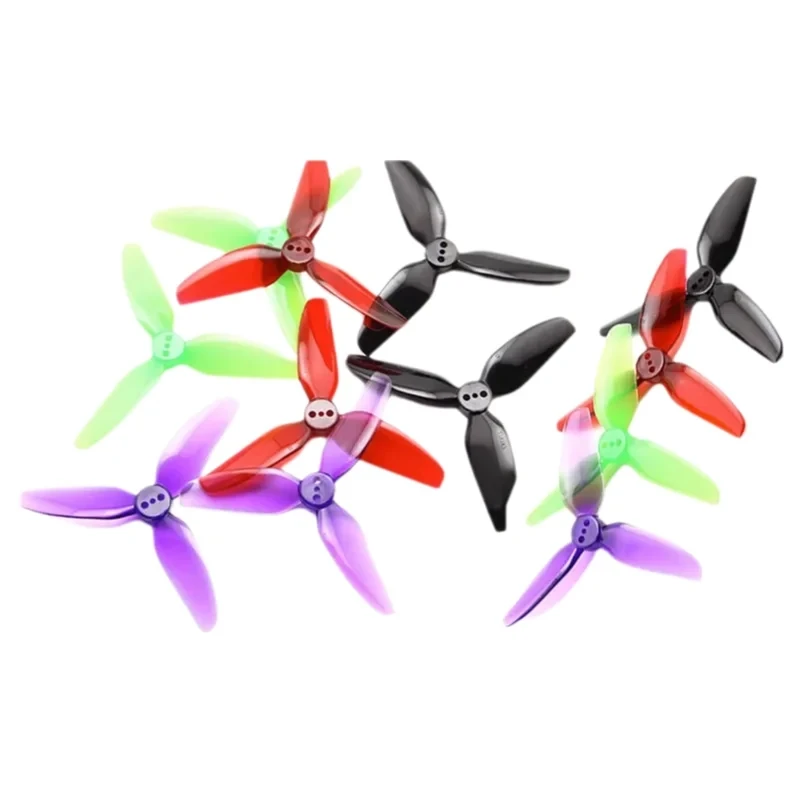 HQ T3X3X3 Tri-Blade Propeller 3-inch FPV Racing Drone Forward/Reverse Propeller 3030