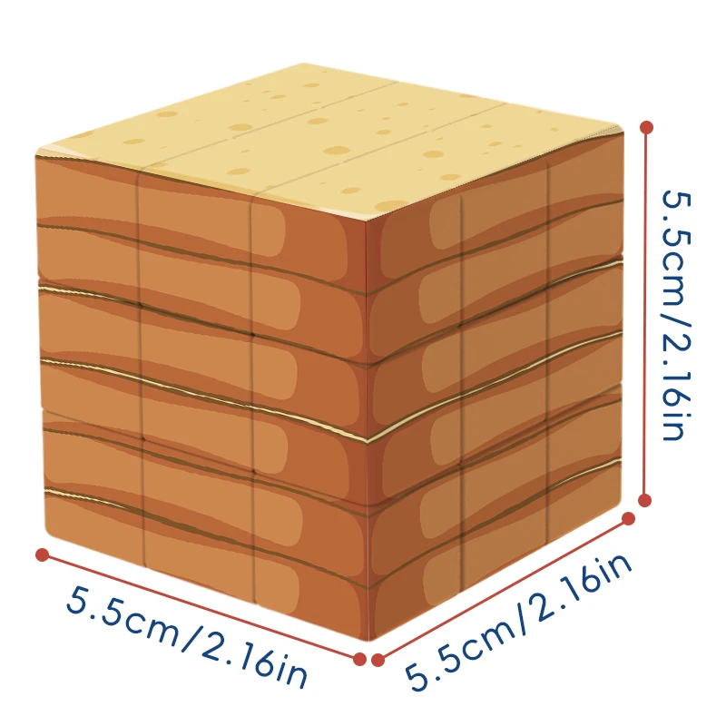 مكعب الوافل 3×3، مكعب سرعة، مكعب سحري بطباعة الأشعة فوق البنفسجية، ألعاب تعليمية وألغاز
