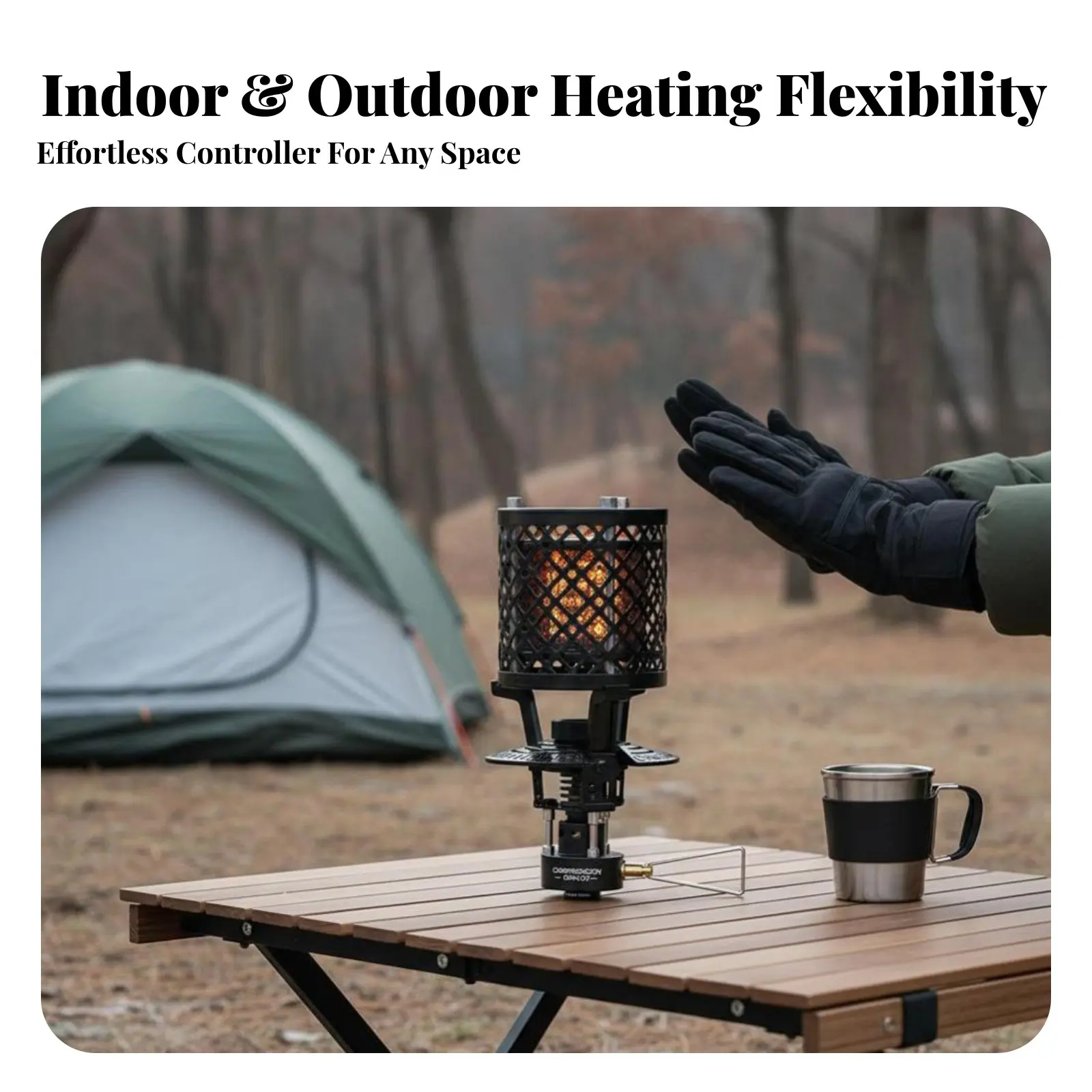 

Газовая плита-обогреватель, HS-92-92, быстрый нагрев, высокая мощность, настольный солнечный обогреватель, для кемпинга на открытом воздухе, осень-зима