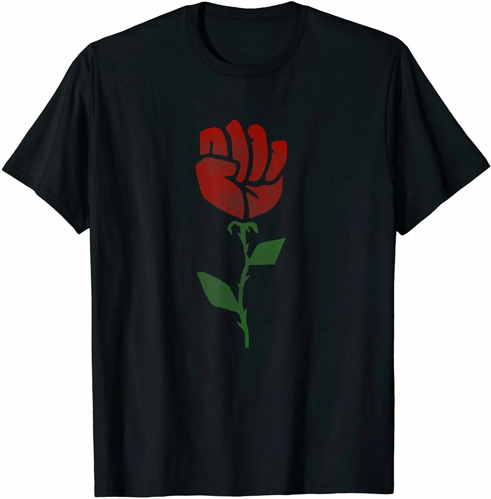 Best Ndemocratic Socialist Workers Rights Labour Rose Fis Vintage Men T Shirt B An Top