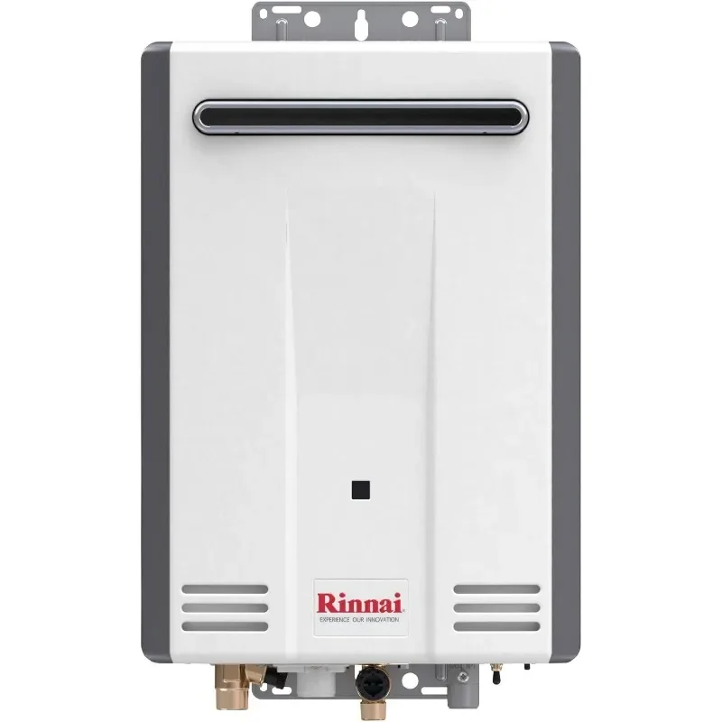 Rinnai V53DeP Tankless Hot Water Heater, 5.3 GPM, Propane, Outdoor Installation