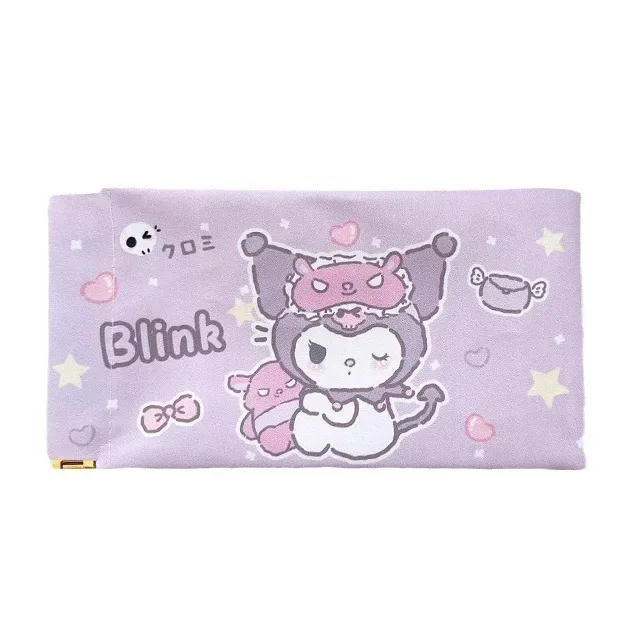 Miniso Sanrio 안경 가방 안티 압력 휴대용 선글라스 보관 가방 귀여운 자동 닫기 하이 엔드 여성 스타일 기능