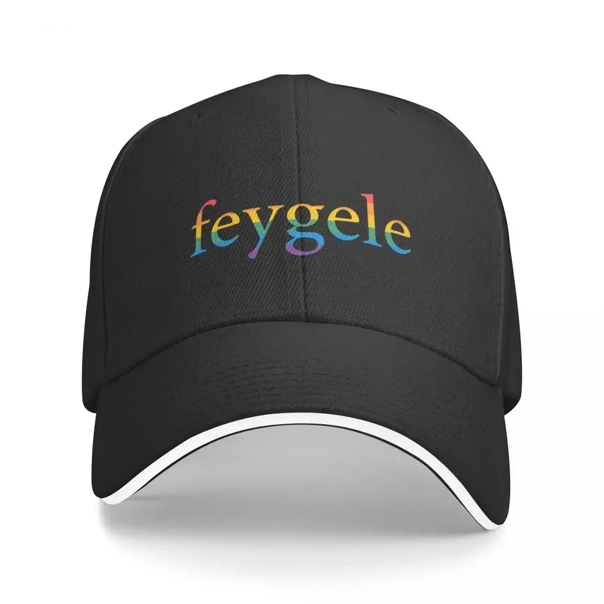 

New LGBTQ PRIDE Yiddish T-Shirt - feygele Baseball Cap Golf Hat Beach Bag Hats Woman Men's