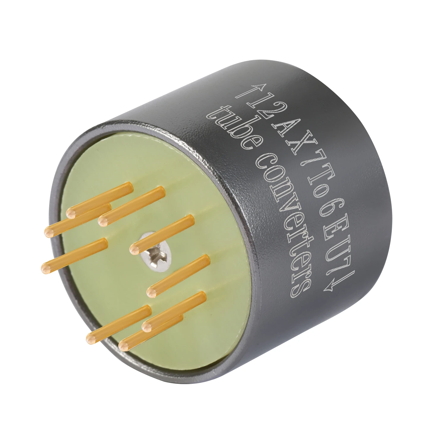 ECC83 12AX7 ECC82 12AU7 ECC81 12AT7 7025 CV4003 CV4004 5751 5814 6021 Pengganti 6EU7 Adaptor Tabung Vakum Amplifier Berlapis Emas