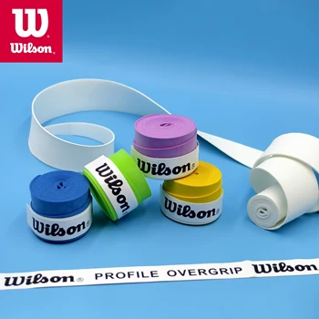 8/24/Pcs original Wilson tennis pullover PU head tennis racket sweat band absorption grip badminton racket handle grip