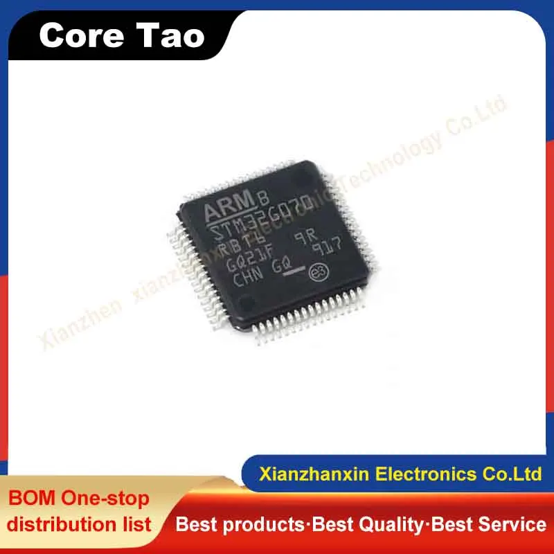 

5~20PCS/LOT STM32G070RBT6 STM32G070 070RBT6 LQFP-64 Single-chip micro controller