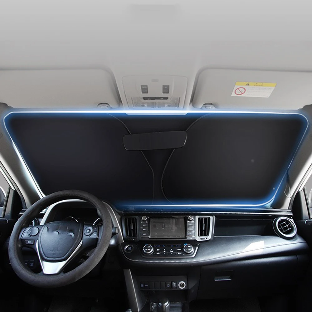 

Car Windshield Sun Shade Covers for Front Window Sunscreen UV Protector Parasol for Car Summer Sunshade Accessories