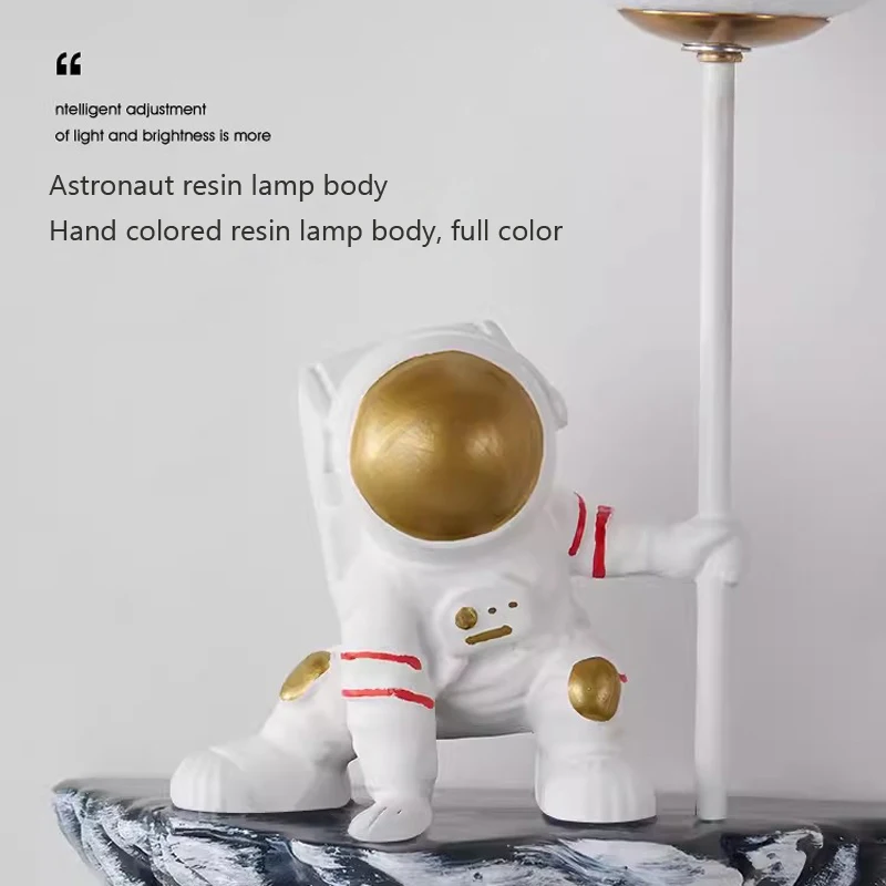 Moderne LED Harz Wand lampe Mond Astronaut Planeten wand hand farbige Kinderzimmer Schlafzimmer Nacht Wohnzimmer Dekor Beleuchtung