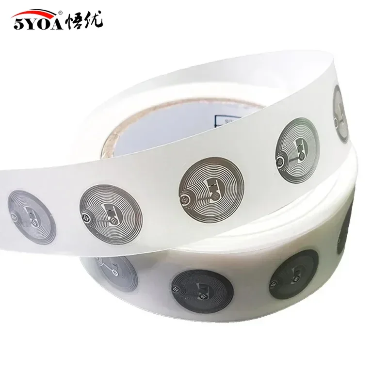 5YOA 13.56mhz CUID Changeable S50 1K RFID Sticker Wet Inlay NFC Tag Sector 0 Block 0 UID Rewritable NFC Andriod MCT Copy Clone