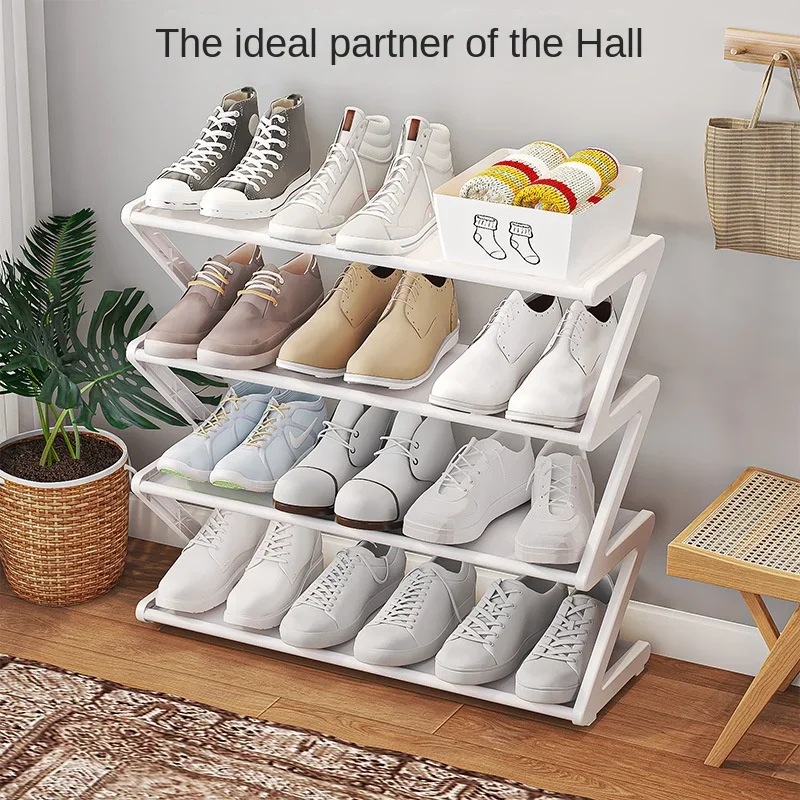 Simple Home Bedroom Shoe Rack Simple Fabric Assembly Shoe Rack Dormitory Storage Integrated Multi layer Storage Rack