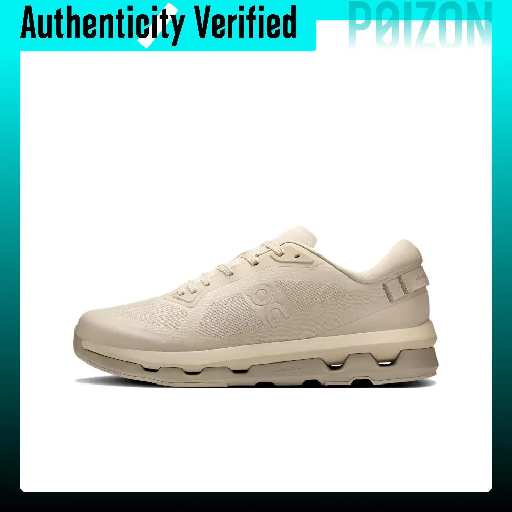 On Cloudzone Fashion Trend Low top Running Shoes Men's Beige 3MF10084315