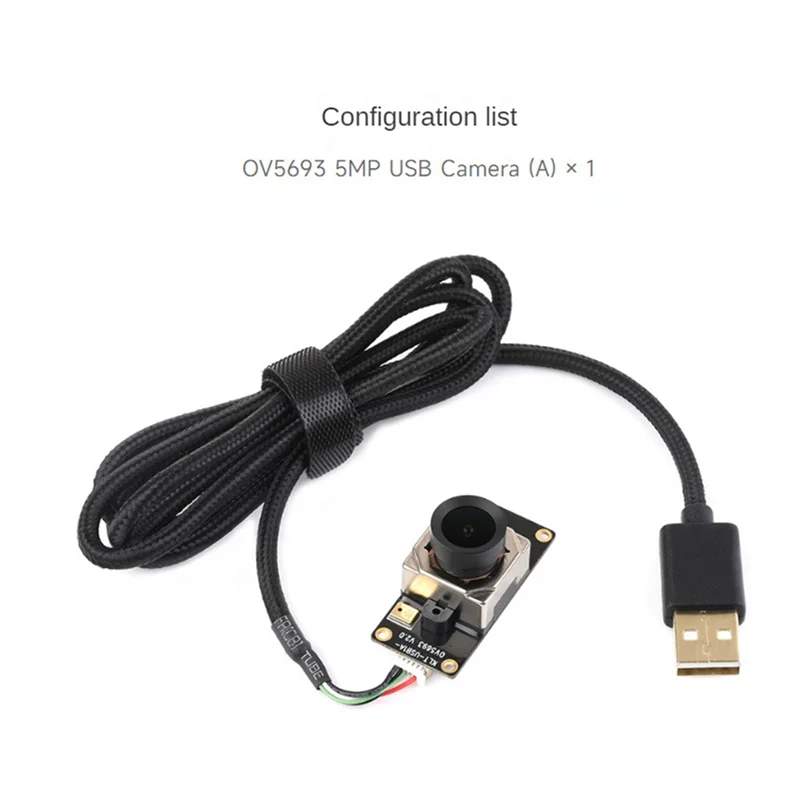 Hot sale  Ov5693 USB Camera Module 5.0 Megapixel Fixed Focus Camera M12 Camera Module