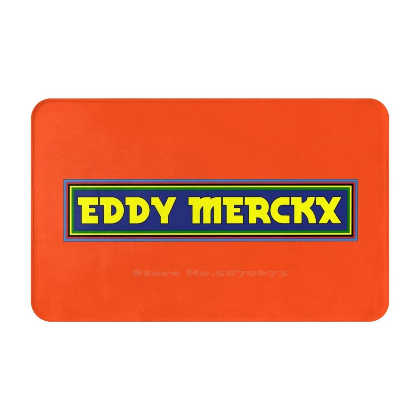 Eddy Merckx Molteni Bike Logo Design Soft Cushion Car Home Carpet Door Mat Eddy Merckx Eddie Merckx Merkx Mercxx World Uci