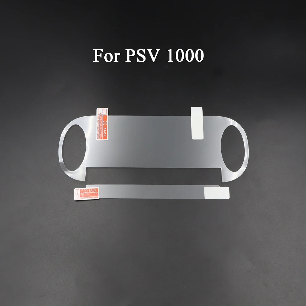 Für PS Vita PSV 1000/2000 HD-Transparente Displayschutzfolie vorne und hinten