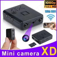 Smallest Mini Wifi Camera 1080P Home Security Micro Camcorder Night Vision Motion Detection Invisible Cam Built-in Battery Espia