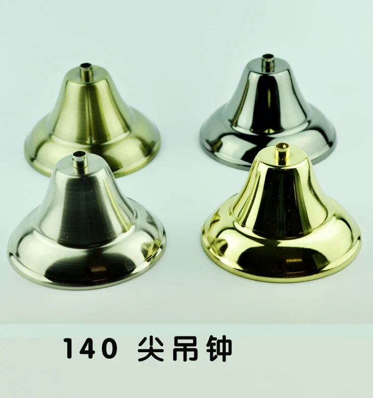 crystal lamp candle light lighting hardware bell/ spinning bell /Crystal Light Ceiling Clock /pointed bell lighting accessories